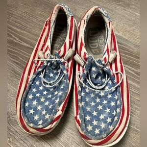 Hey Dude American shoes- W10 M8
